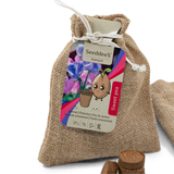 SeeddeeS Jute Drawstring - Sweet Pea Growing Kit