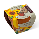 SeeddeeS Terracotta Pot - Sunflower Growing Kit