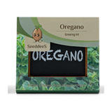 SeeddeeS Wood Square Box - Oregano Growing Kit