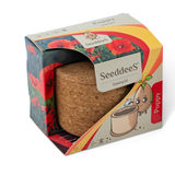 SeeddeeS Cork Pot - Poppy Growing Kit