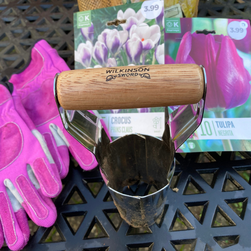 Wilkinson Sword Stainless Steel Bulb Planter