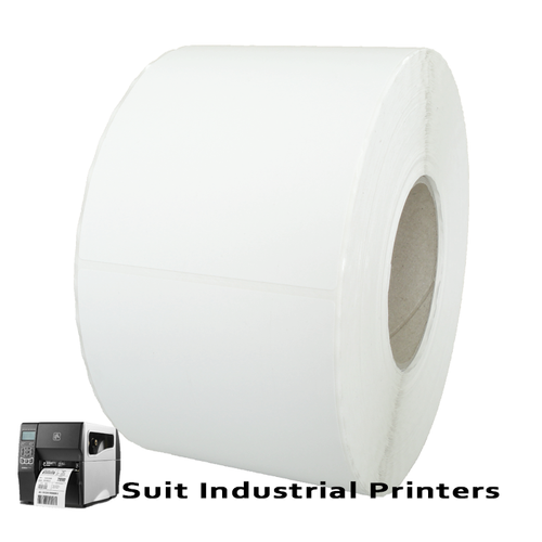 102mm X 150mm Thermal Transfer Labels/ 76mm Core/ 1000 Labels Per Roll/ 4000 Labels Per Box