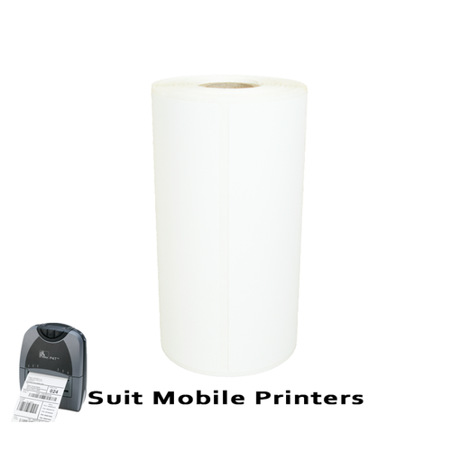 102mm X 150mm Direct Thermal Labels LD102150-4AA -To suit Mobile Printers-from Barcodes.com.au