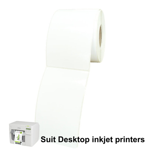 White Gloss Inkjet Rolls (LT75125WG-250A). Australian Supplier