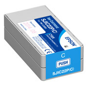 Epson Cyan ink cartridge for TM-C3500 Printer (C33S020581)-Barcodes.com.au