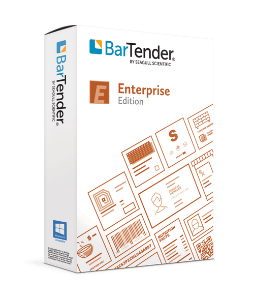 BarTender Barcode Labelling Software -Enterprise Edition- 2022 from Barcodes.com.au