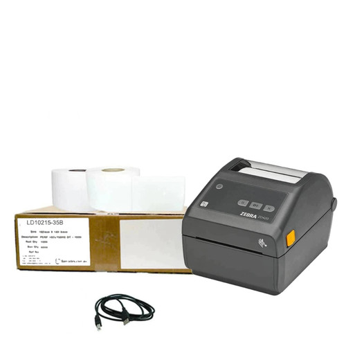Shipping Label Printer Package Zebra GK420d - Barcodes.com.au