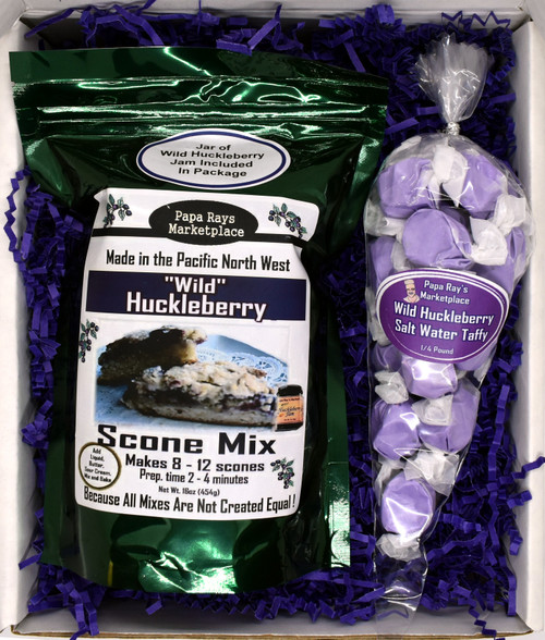 Papa Ray's Huckleberry Scone Gift Box