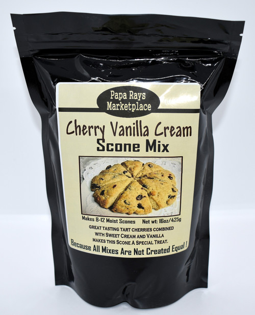Cherry Vanilla Cream Scone Mix