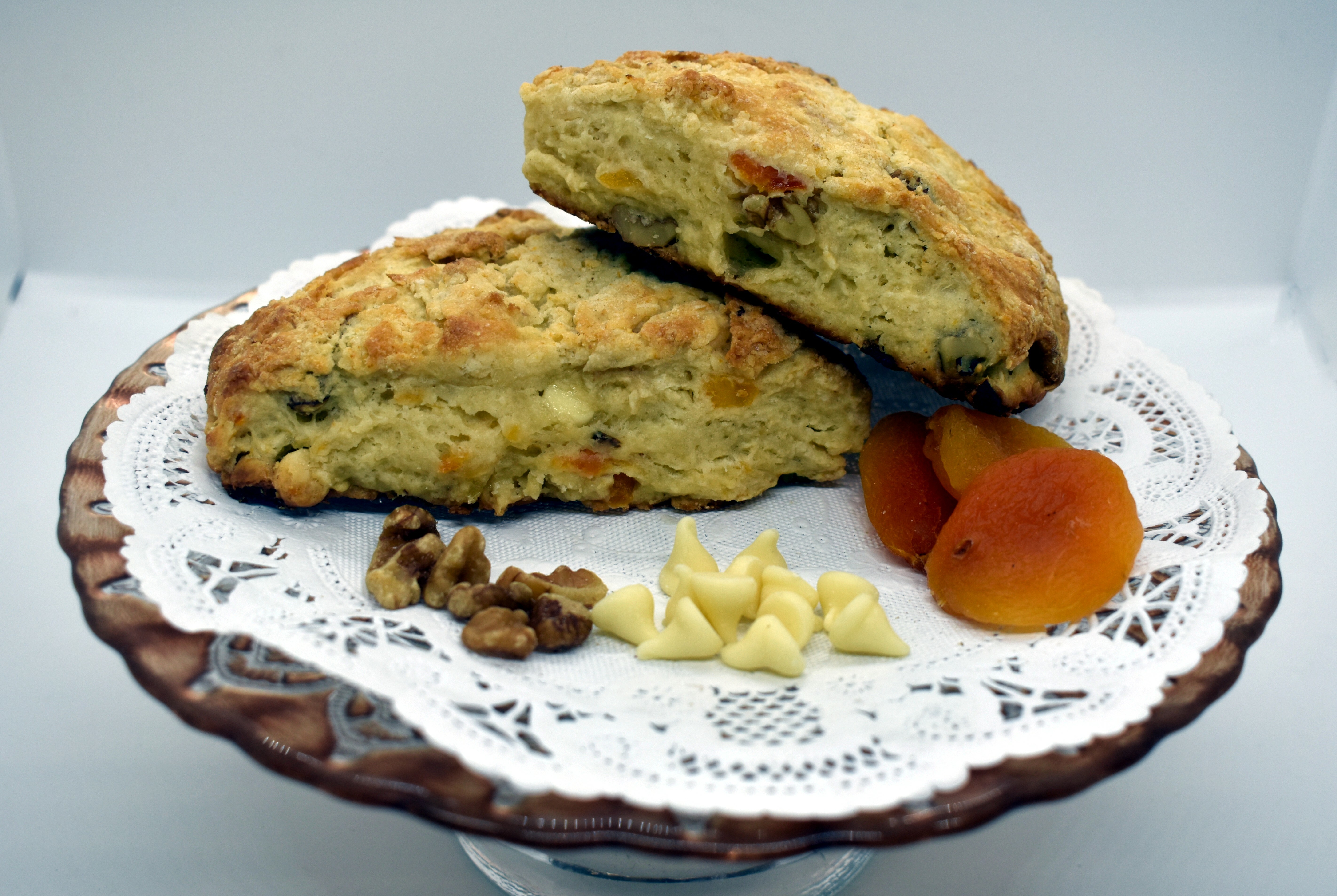 Apricot Walnut White Chocolate Scone Mix
