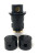 Paramount Pv3 Pop Up Head With Nozzle Caps - Black Paramount Pv3 Pop Up Head With Nozzle Caps - Black