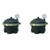 Paramount Water Valves 9 Port Water Valve 2" - Black Paramount Water Valves 9 Port Water Valve 2" - Black
