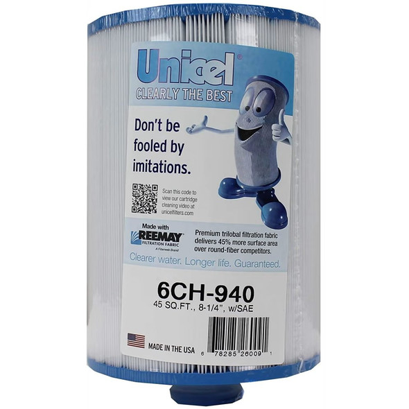 Unicel 40 Sq.Ft., 8-1/4", W/ Sae