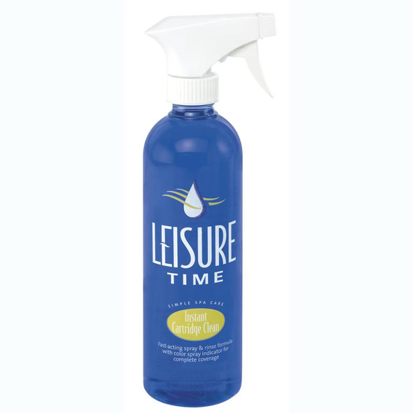 Leisure Time Spa Instant Cartridge Filter Cleaner, 1 Pint Bottle-LZAS