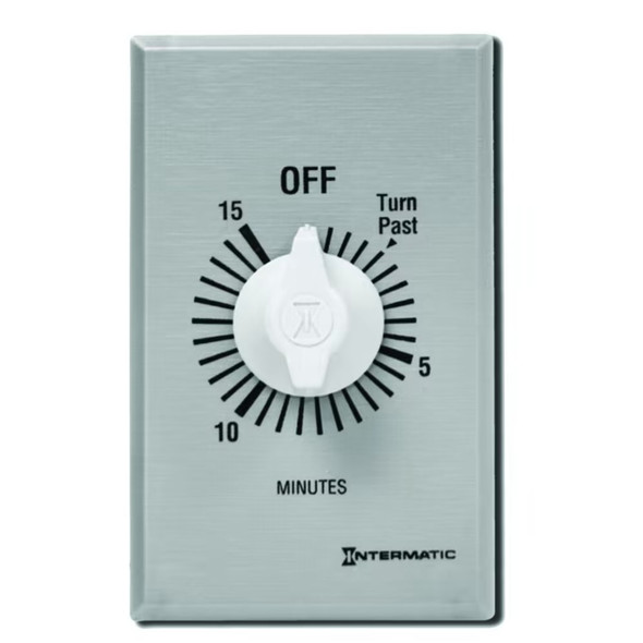 Intermatic Spring Loaded 15 Minute Timer-ITMFF15MC