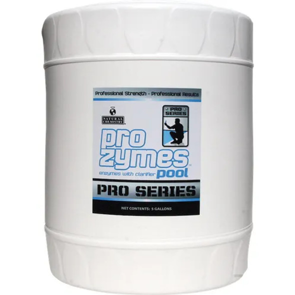 Pro Series Prozymes Pool, 5 Gallon Drum - Enzymatic Cleaning - Reduces Scum Lines - Enhanced Water Clarity - Filter-Friendly Formula - Trusted Pool Care Brand