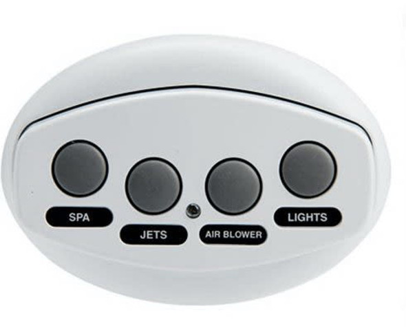 Pentair Remote IS4 4 Button, White, 100' Wire | 521885