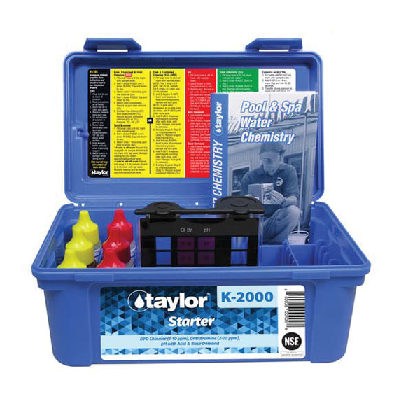 Taylor Starter Kit, Chlorine/Bromine, Ph, K2000