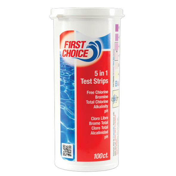 First Choice Red Pro 5-In-1 Test Strips 100 Strips