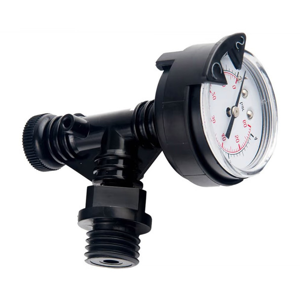 Cmp Air Release Tee Valve W/ Gauge