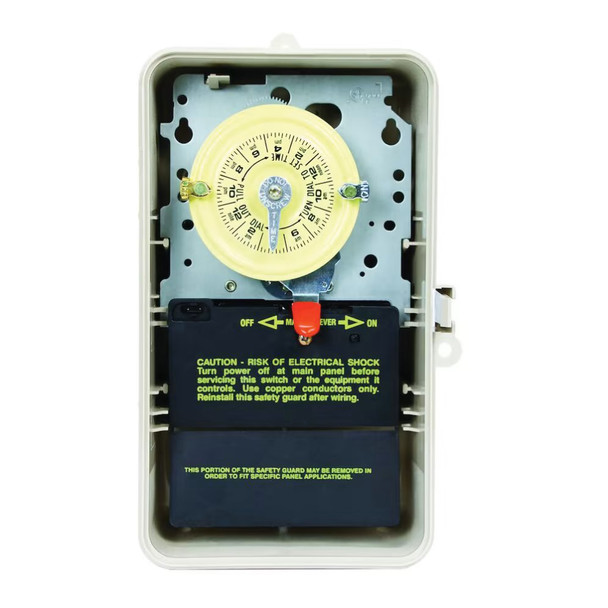 208 to 277 VAC 40 A 6.5" x 4" x 10" Mechanical Time Switch