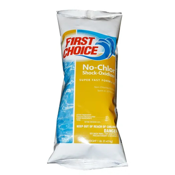 First Choice No-Chlor Shock-Oxidizer, 1 lb Bag