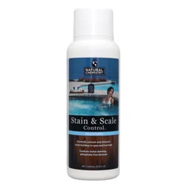 Pro Series Stain & Scale Control, 1 Gallon Bottle - Prevents Stains and Scaling - Prolongs Pool Life - Crystal Clear Water - Easy Application - Trusted by Pool Professionals