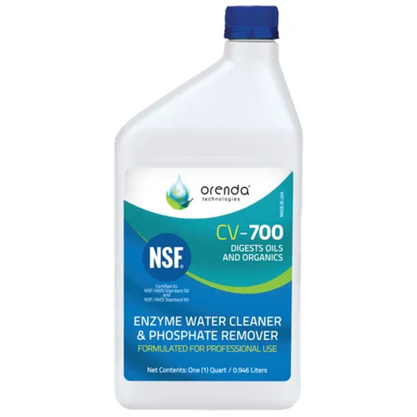 Orenda CV-700 Catalytic Enzyme & Phosphate Remover, 1 Quart Bottle - Catalytic Enzyme Action - Phosphate Removal - Enhanced Water Quality - Compatible with Pool Chemicals - Trusted Pool Care Brand