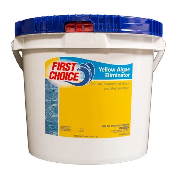 First Choice Yellow Algae Eliminator, Sodium Bromide, 10 lb Pail