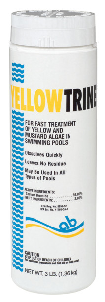 Applied Bio Yellowtrine Algaecide, 3 lb Bottle