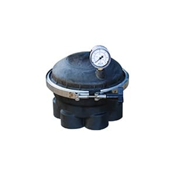 Paramount Water Valve Replacement Shell 6 Port 2" Black