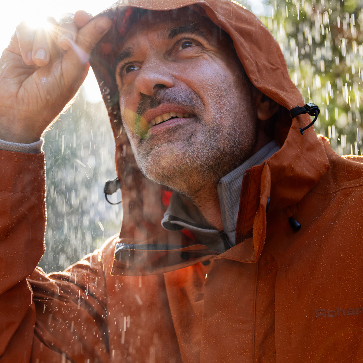 Men's Barricade™ Brecon Waterproof Jacket | Copper Orange | Rohan