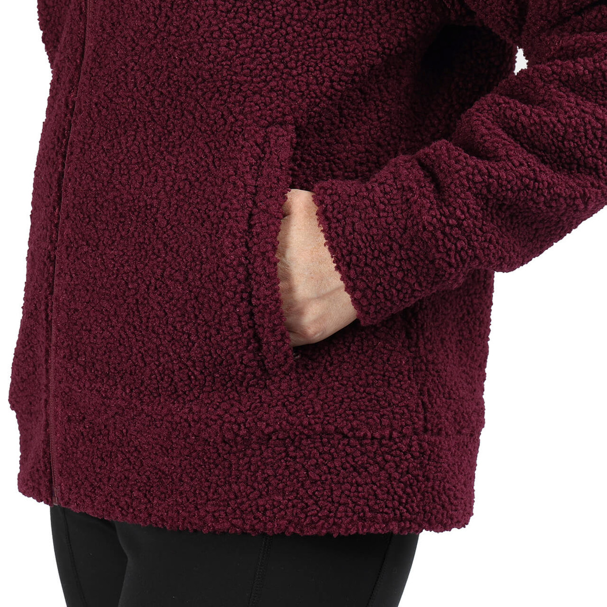 Women's Aurora Borg Fleece Jacket | Cayenne Purple | Rohan - Rohan