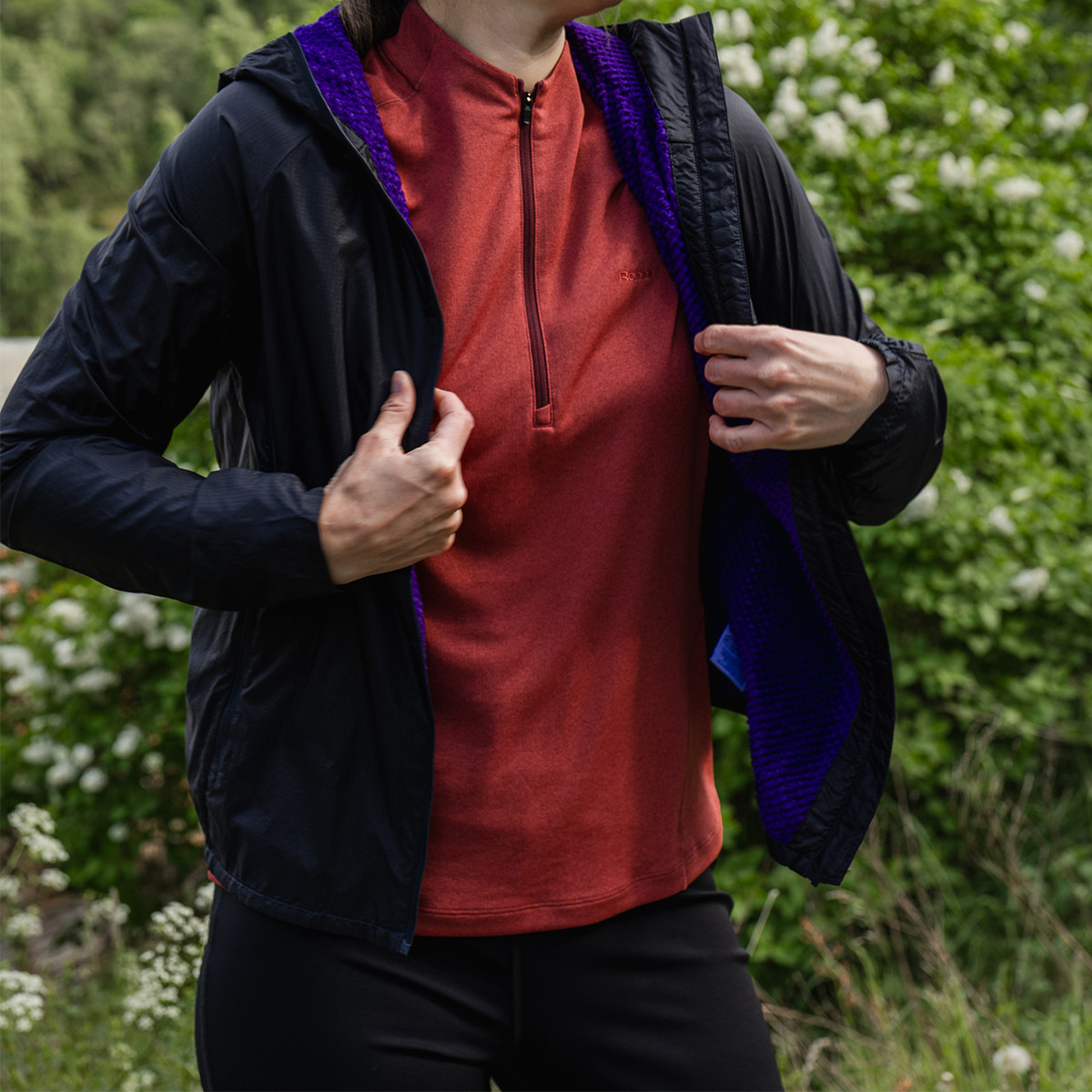 Women's Microgrid Fleece Zip Jacket | Arizona Red | Rohan - Rohan