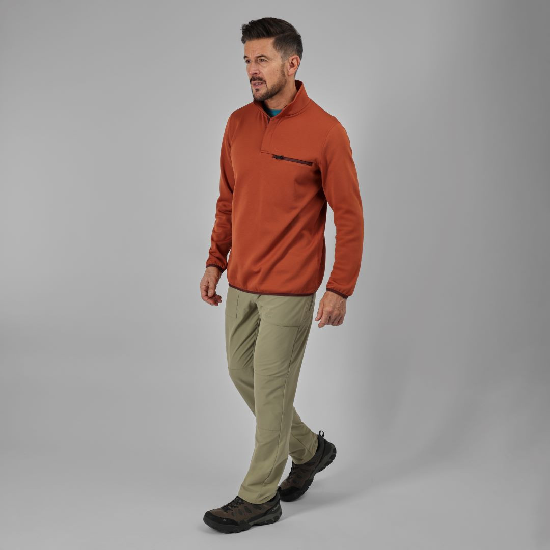 Men's Campfire Fleece | Burnt Orange | Rohan - Rohan