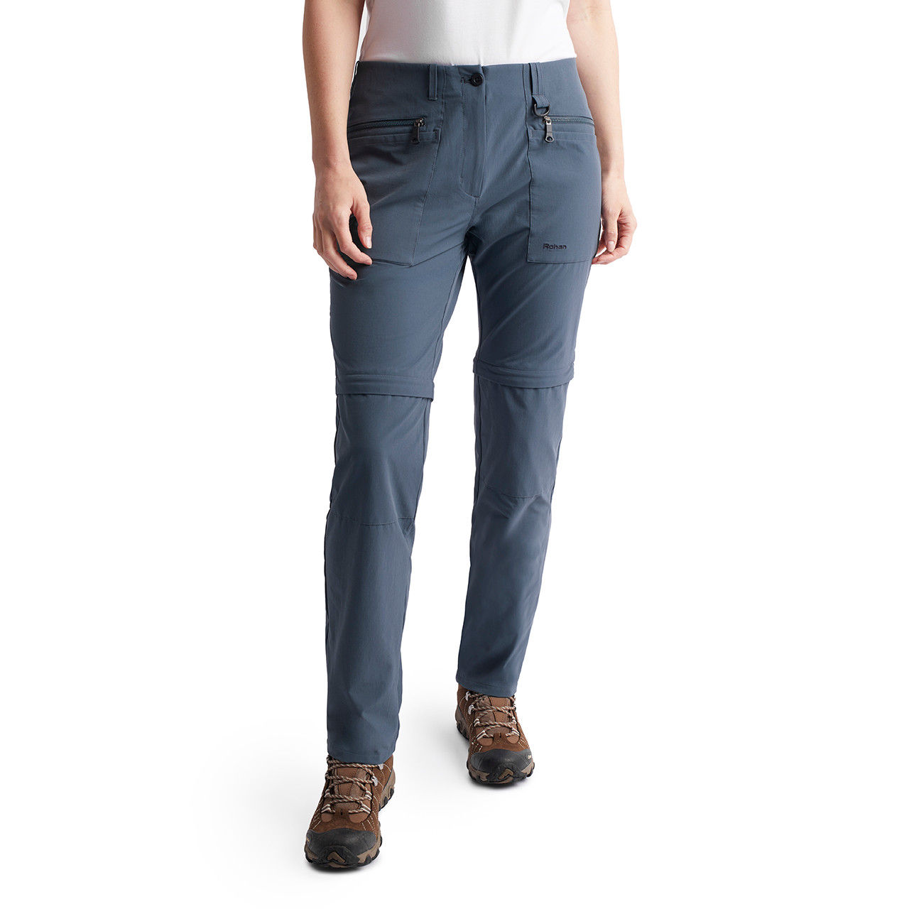 Women's Stretch Bags Convertible Trousers Storm Blue
