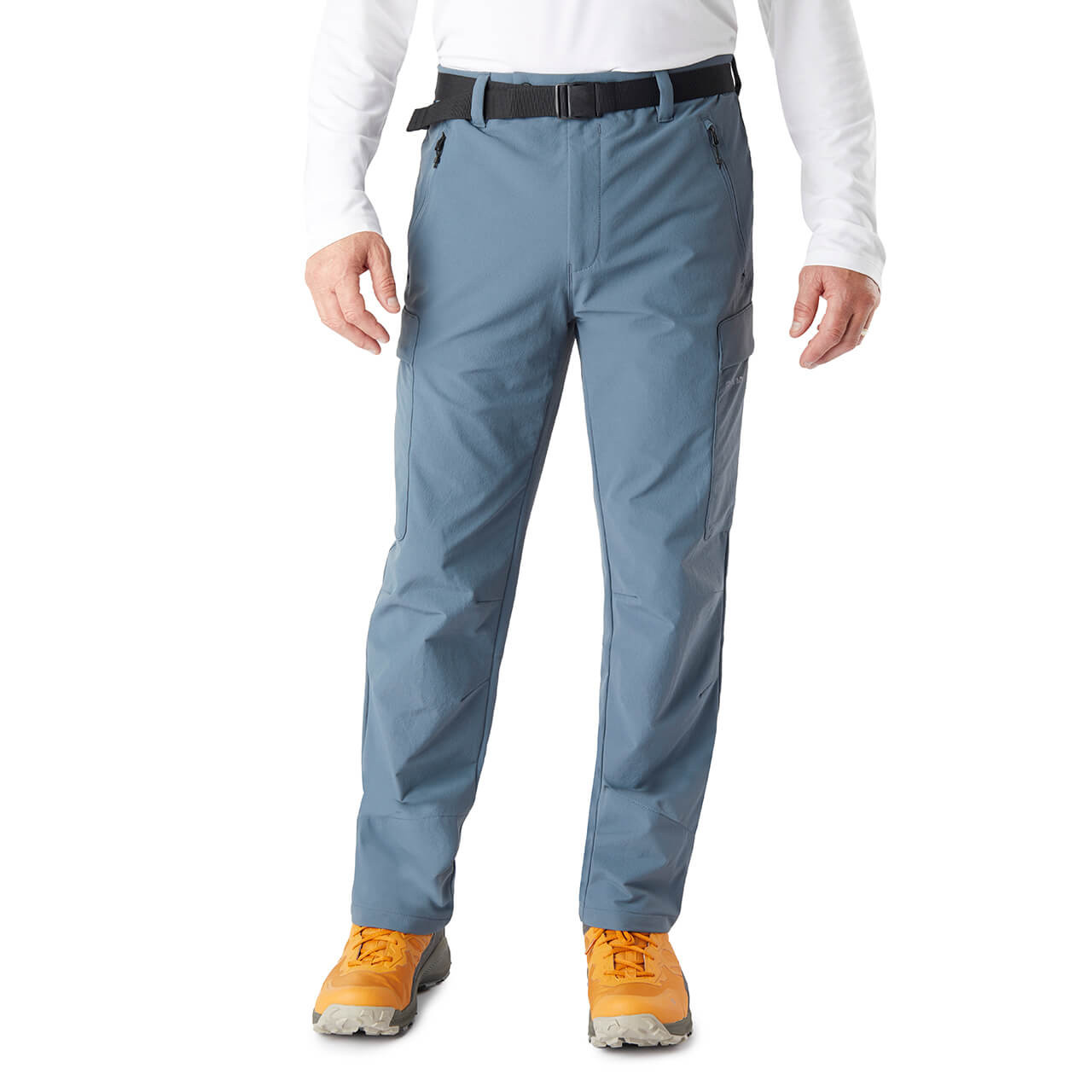 Men's Glen Cargo Trousers Slate Grey