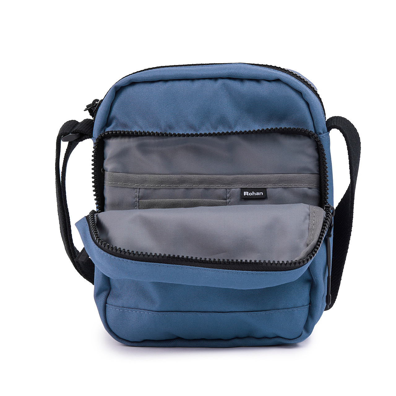 RFID Protected Crossbody Bag Heather Blue Rohan rfid-protected-crossbody-bag-heather-blue-rohan