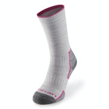 Women's Walking Ascent Socks in Light Grey Marl