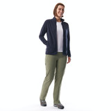 Women's Roamers Stretch Walking Trousers in Olive Green