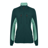 Women's Fjell Vapour Stretch Hiking Jacket in Fir Green/Glacier Green