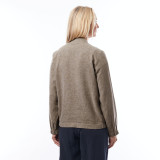 Women's Brisa Linen Jacket in Ash Brown