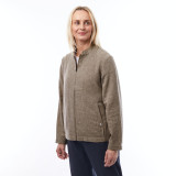 Women's Brisa Linen Jacket in Ash Brown