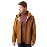 Men's Parkland Lightweight Waterproof Jacket in Desert Ochre