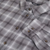 Women's Cove Long Sleeve Shirt in Grey Rock Check