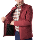 Men's Rime Lightweight Insulated Jacket in Auburn Red