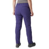 Women's Winter Stretch Bags Warm Walking Trousers in Eclipse Blue