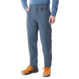 Men's Winter Stretch Bags Warm Walking Trousers in Storm Blue