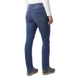 Women's Flex Tapered Fit Stretch Jeans in Mid Denim