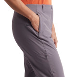 Women's Roamer Capris Trousers in Mauve Grey